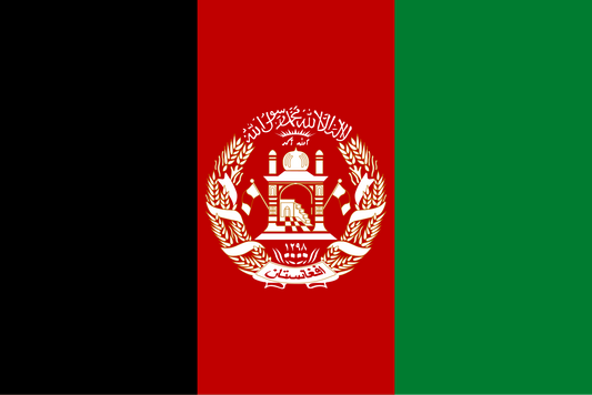 Large New Afghanistan Flag Heavy Duty Outdoor 90 X 150 CM - 3ft x 5ft - My Store