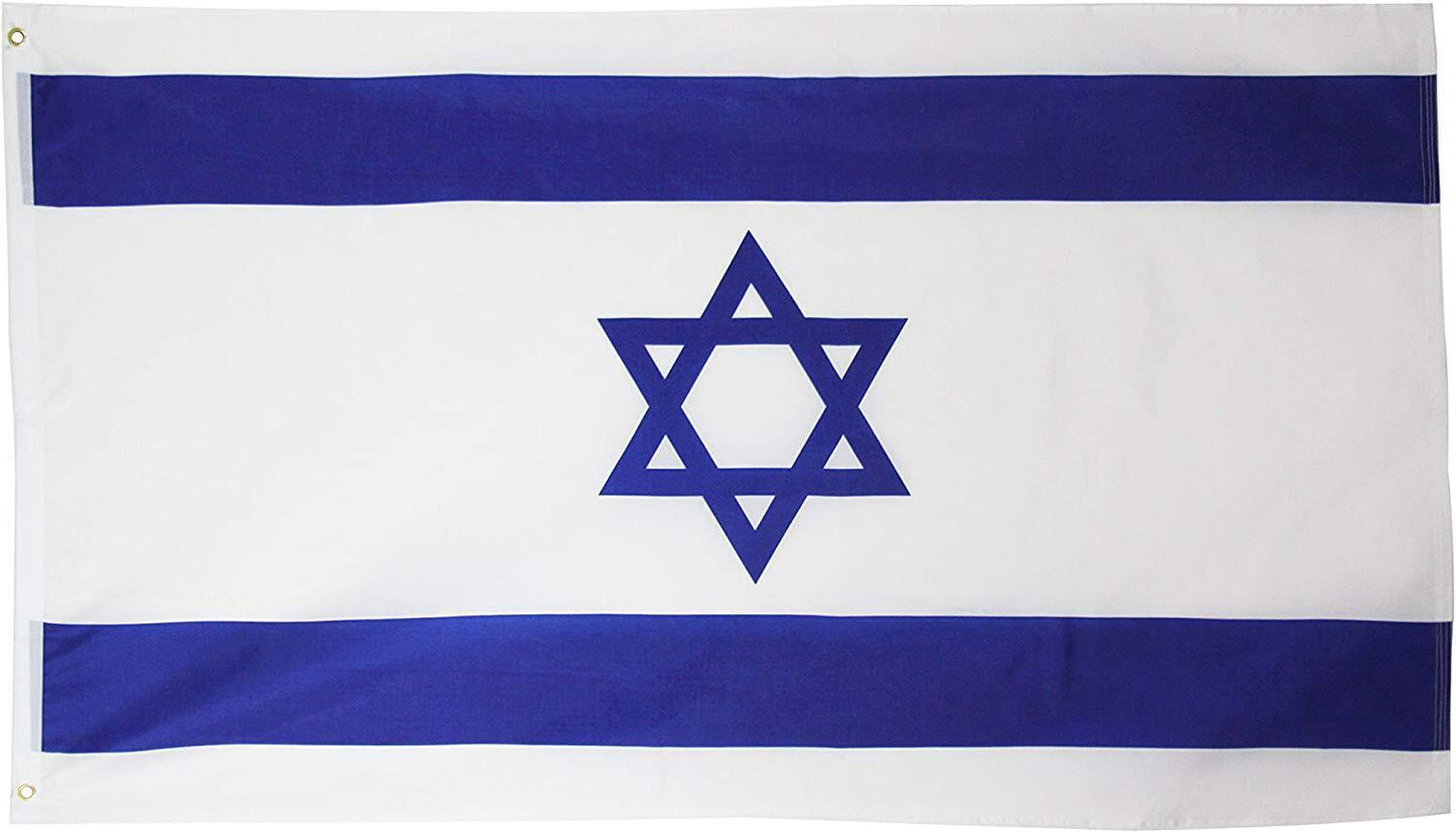 Large Israeli Flag 90cm x 150cm - 3ft x 5ft