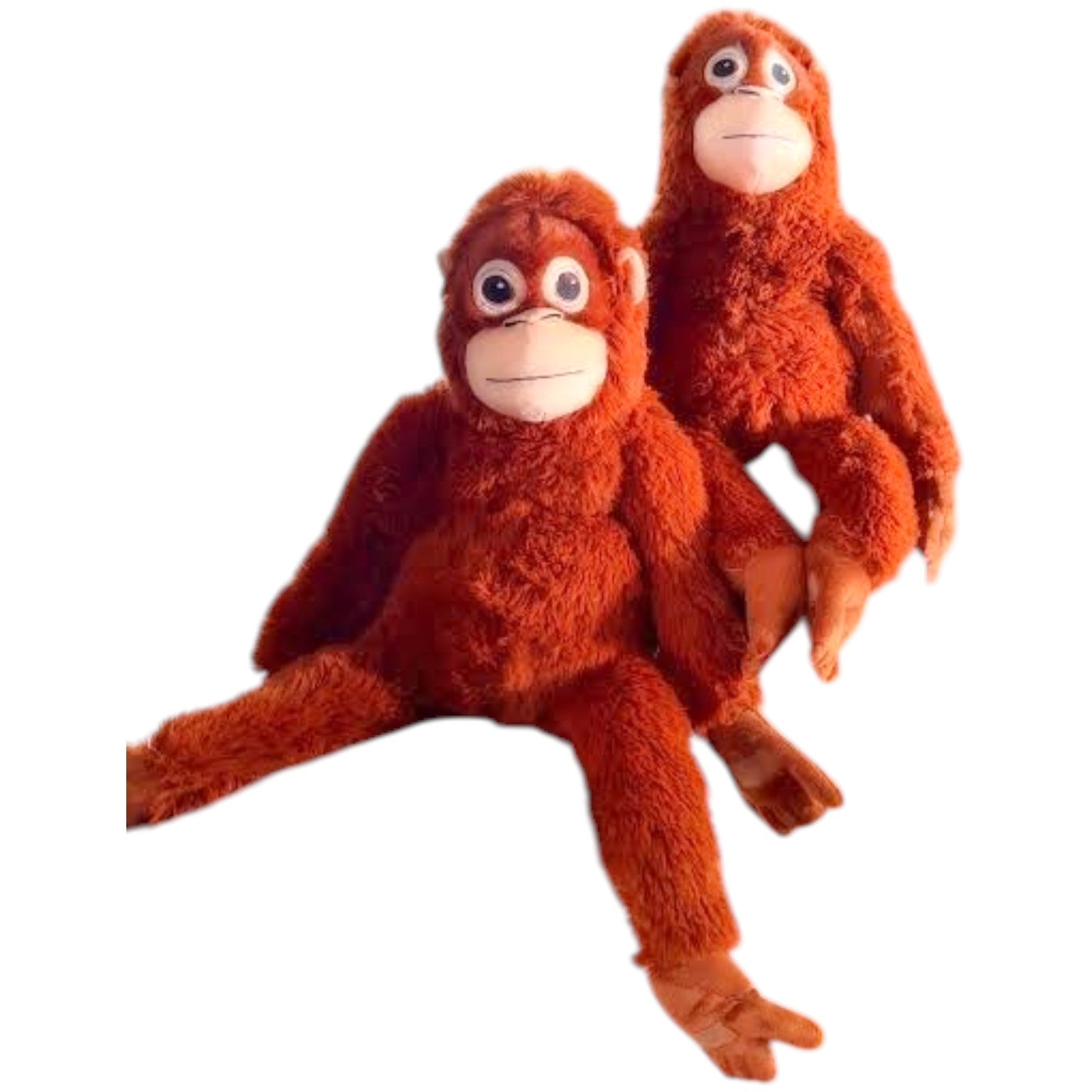 65/85cm Cute Orangutan Plush Toy Soft Stuffed Monkey Doll – Fluffy Cuddly Animal for Kids & Gifts - My Store