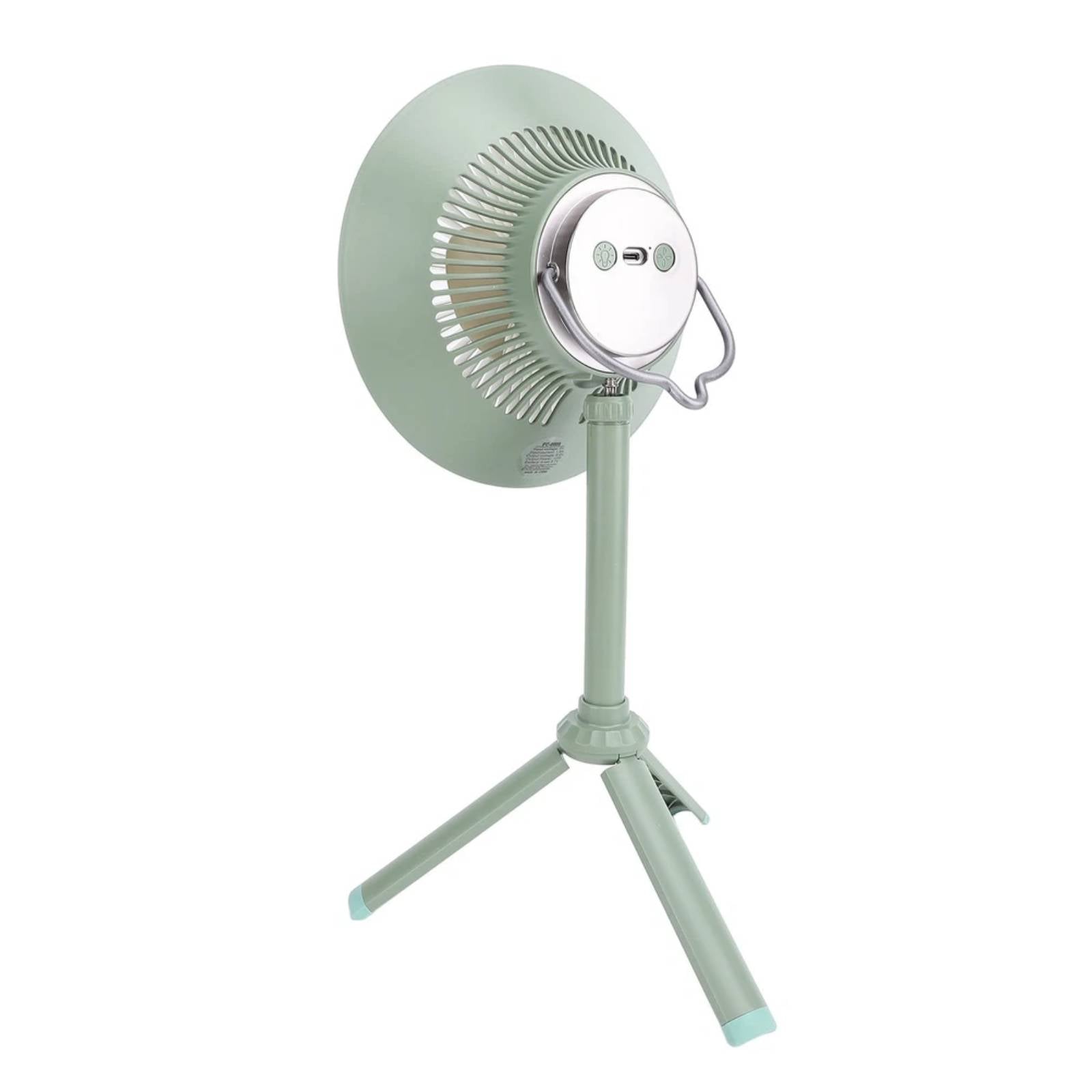 Camping Fan with LED Lights 2in1 Portable Ceiling Fan with Hanging Hook Mosquito Repellent Cooling Fan for Tent Outdoor - My Store