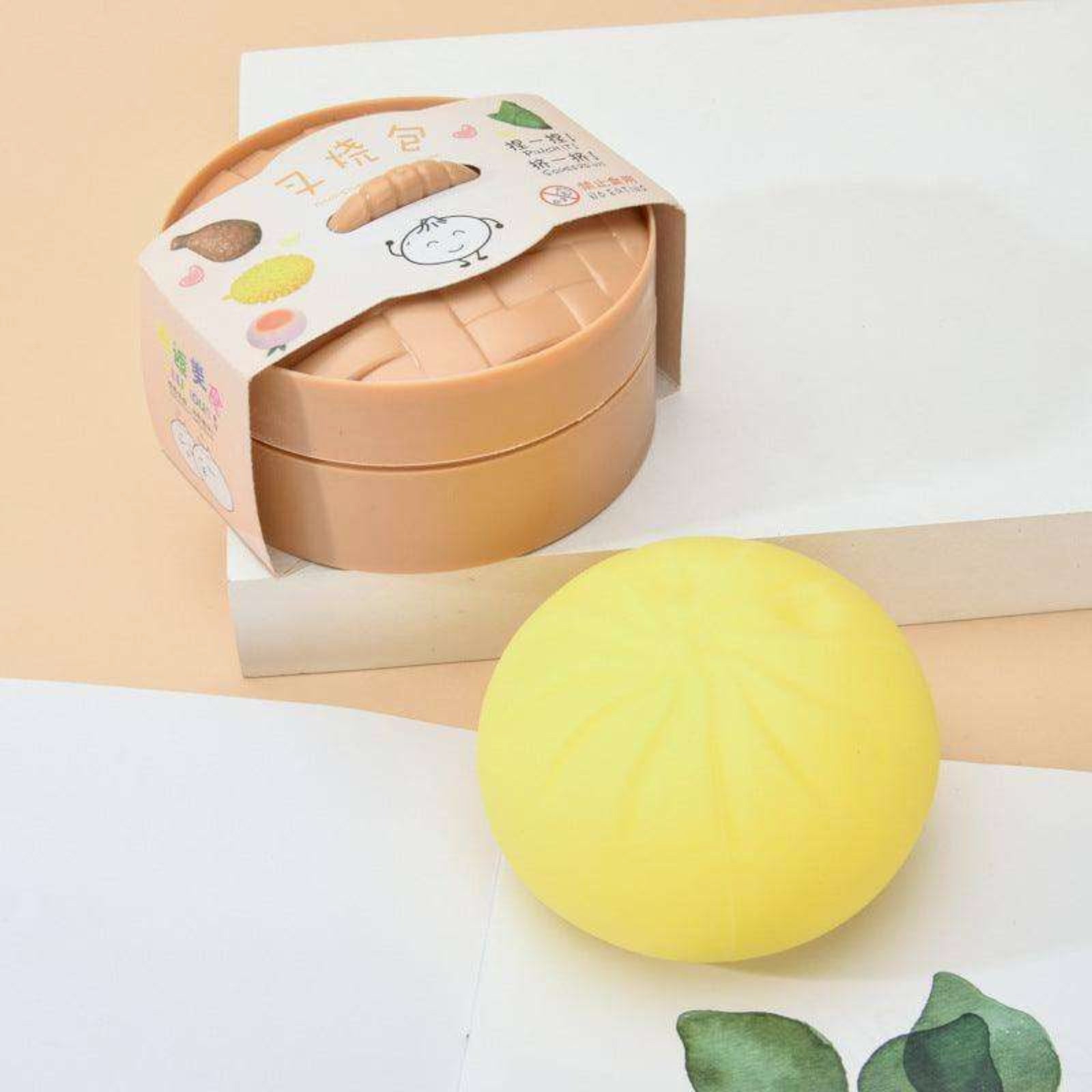 Steamed Bun Soft Fidget Pop Toy Sensory Simulation Autistic Toy Colour - My Store