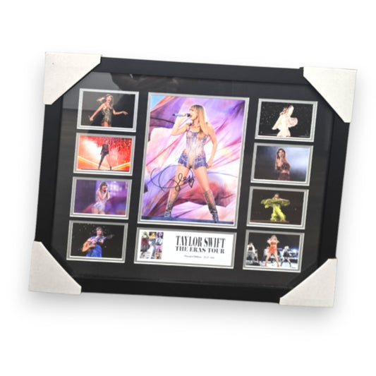 Taylor Swift The Eras Tour 2024 Australia Signed Limited Edition Photo Memorabilia Wooden Frame - My Store