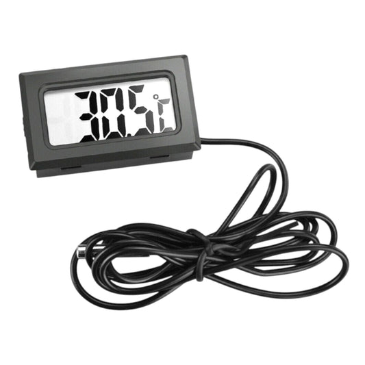 2-Pack LCD Digital Thermometer Freezer Aquarium Thermometer Cooking Kitchen Tank Fridge Temperature - My Store