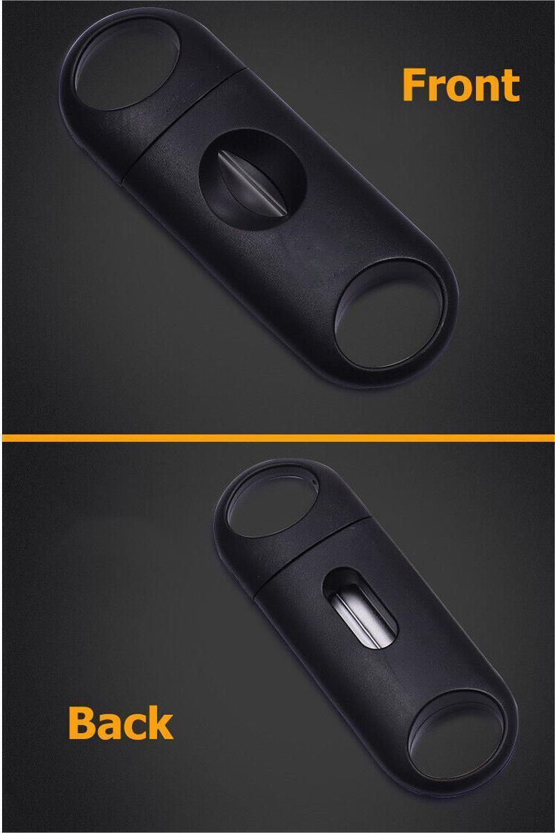 V-Cut Cigar Cutter Stainless Steel Blade Knife Scissor Shear Tobacco Smoke Tool - Homeware Discounts