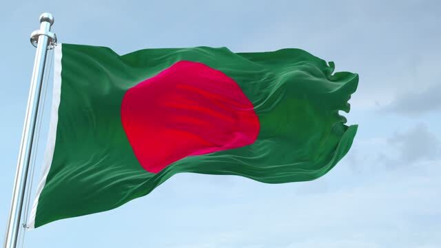 Large Bangladesh Flag Heavy Duty Outdoor Bangladeshi 90 X 150 CM - 3ft x 5ft - Homeware Discounts