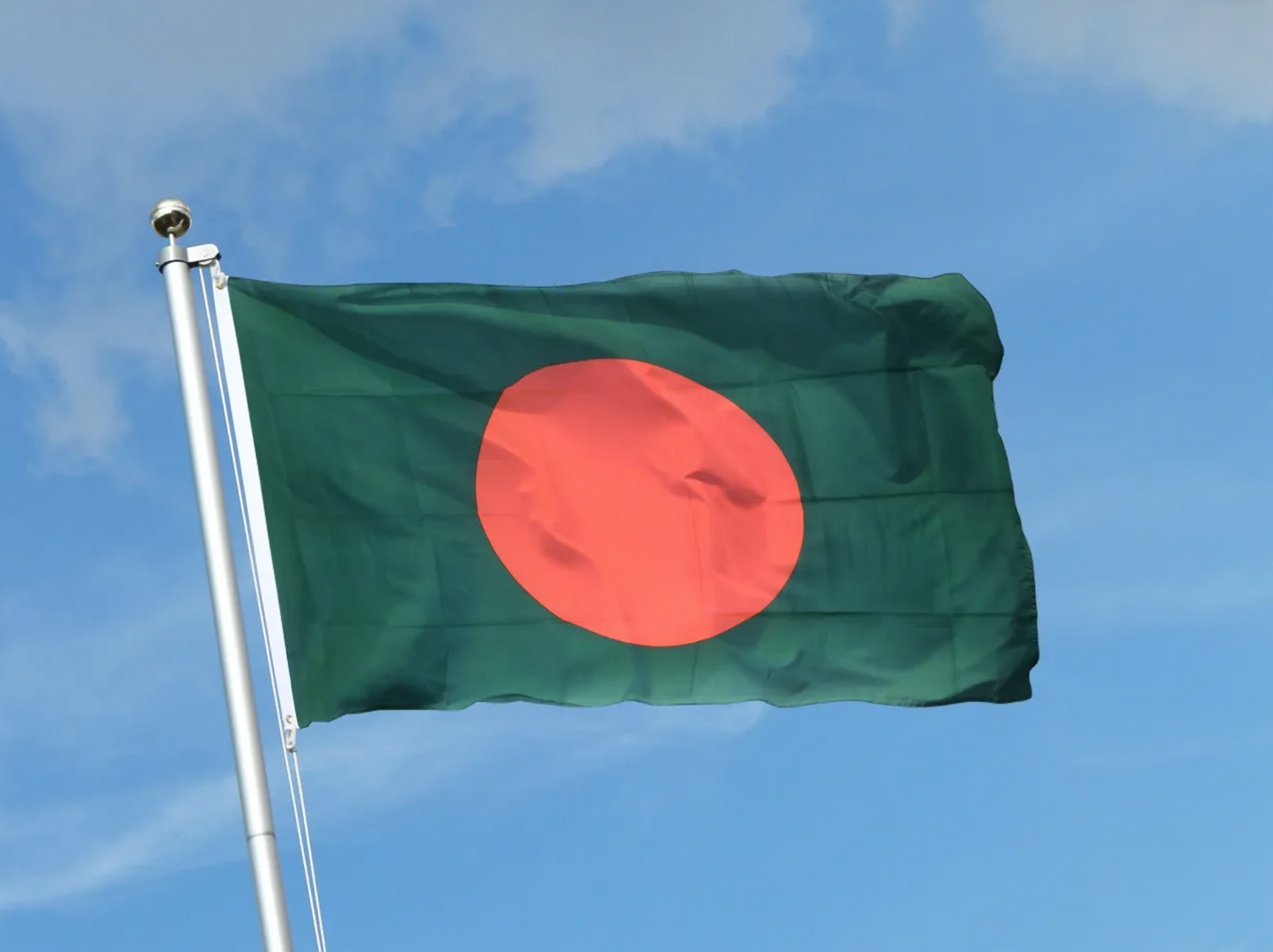 Large Bangladesh Flag Heavy Duty Outdoor Bangladeshi 90 X 150 CM - 3ft x 5ft - Homeware Discounts