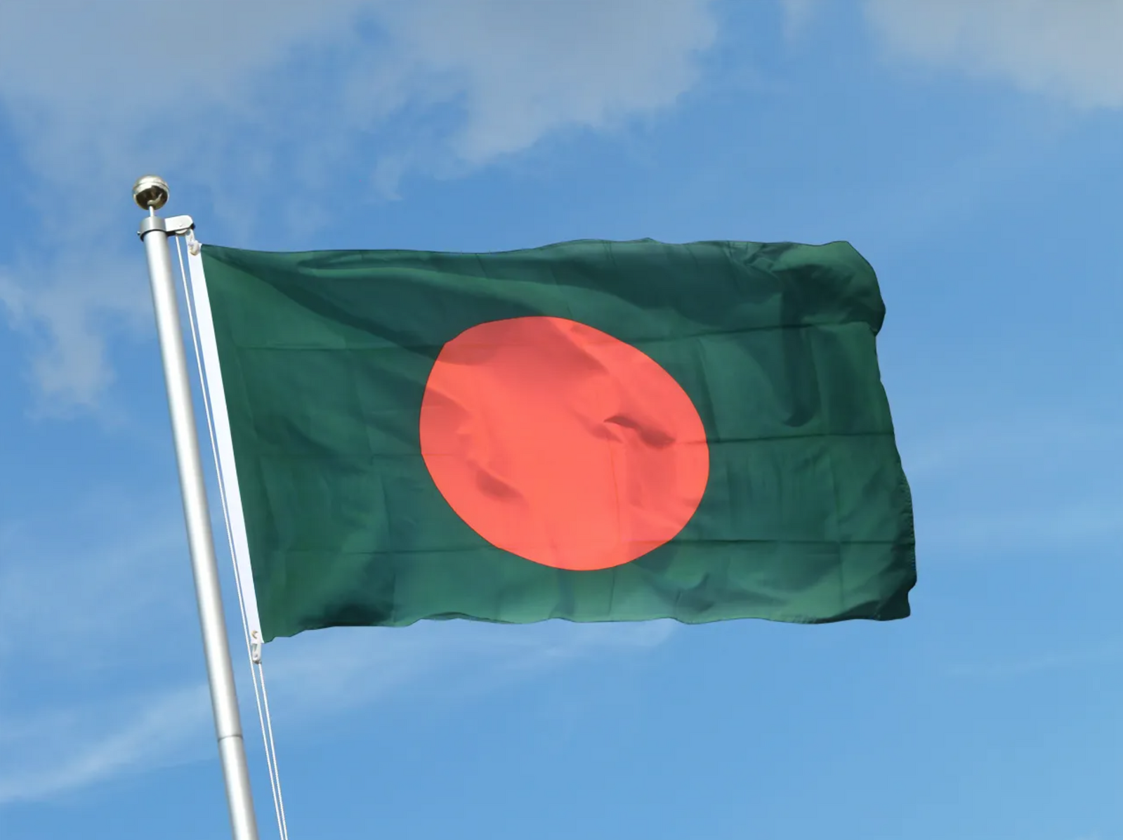 Large Bangladesh Flag Heavy Duty Outdoor Bangladeshi 90 X 150 CM - 3ft x 5ft - Homeware Discounts