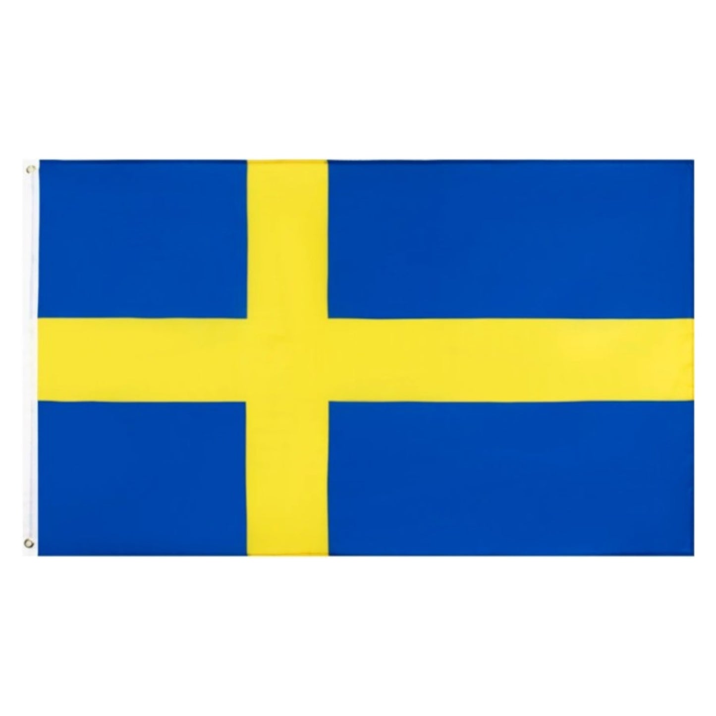 2-PACK Large Sweden Swedish Flag Heavy Duty Outdoor 90 X 150 CM - 3ft x 5ft - My Store