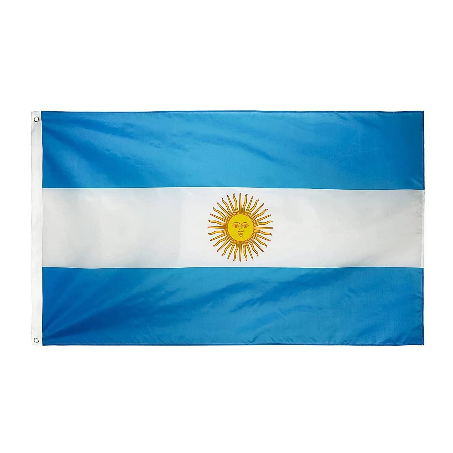 2-PACK Large Argentina Argentinian Flag Heavy Duty Outdoor 90 X 150 CM - 3ft x 5ft - Homeware Discounts