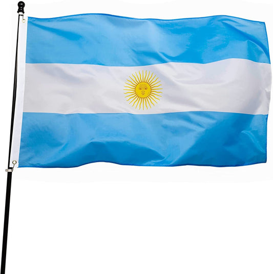 Large Argentina Argentinian Flag Heavy Duty Outdoor 90 X 150 CM - 3ft x 5ft - Homeware Discounts