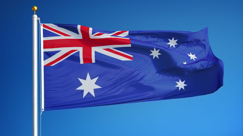 One Metre Australian Flag 54cm x 108cm - 1.8ft x 3.5ft - Homeware Discounts