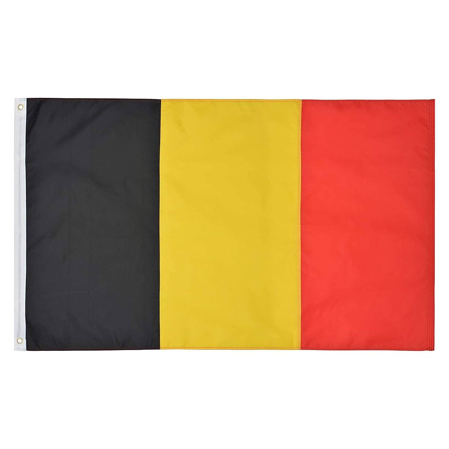 Large Belgium Belgian Flag Heavy Duty Outdoor 90 X 150 CM - 3ft x 5ft - Homeware Discounts