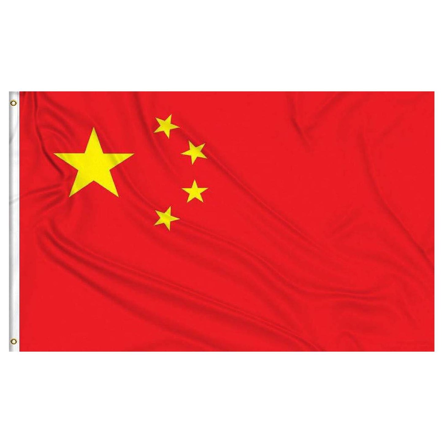 2-PACK Large Chinese China Flag CN Heavy Duty Outdoor 90 X 150 CM - 3ft x 5ft - Homeware Discounts