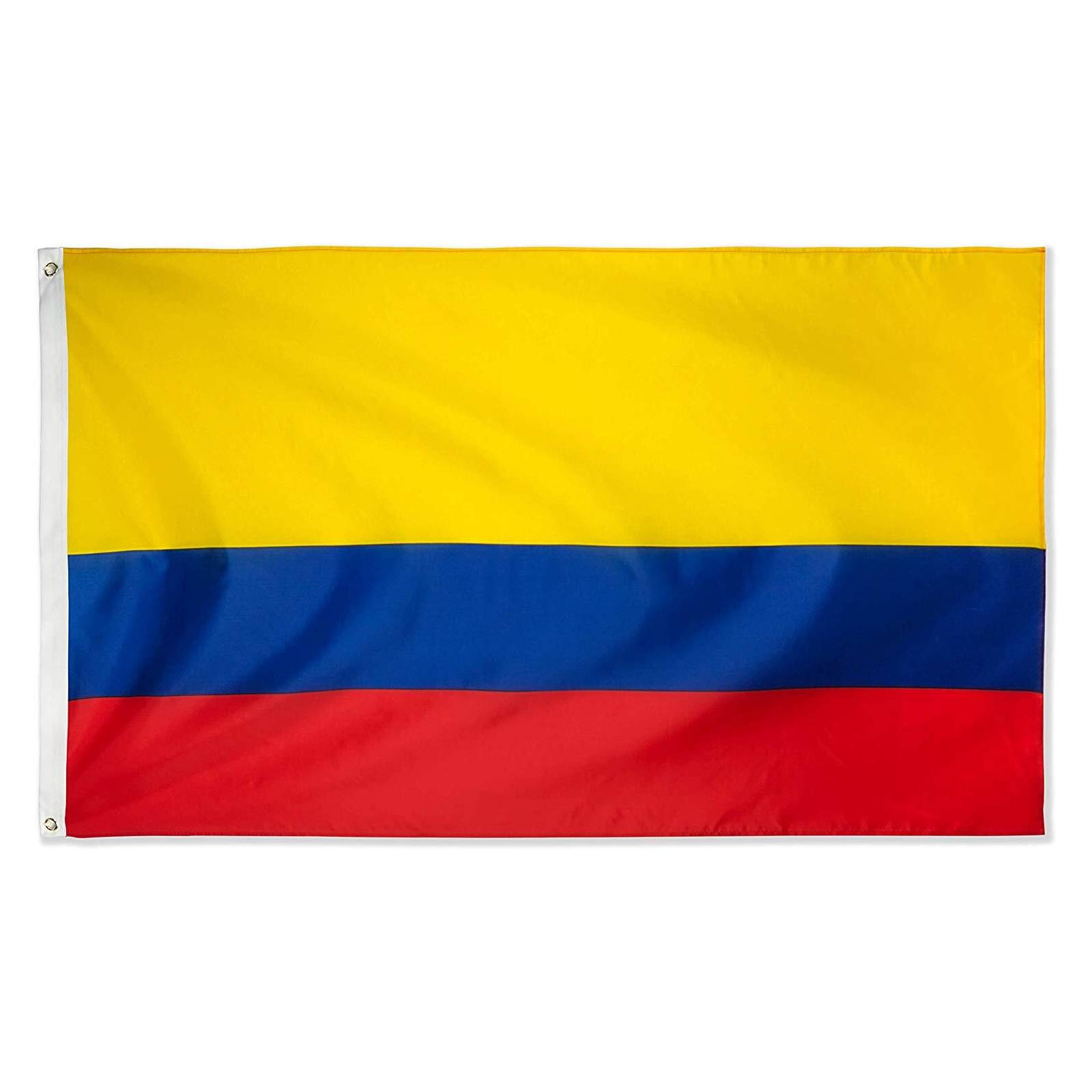 Large Colombian Flag 90cm x 150cm - 3ft x 5ft - Homeware Discounts