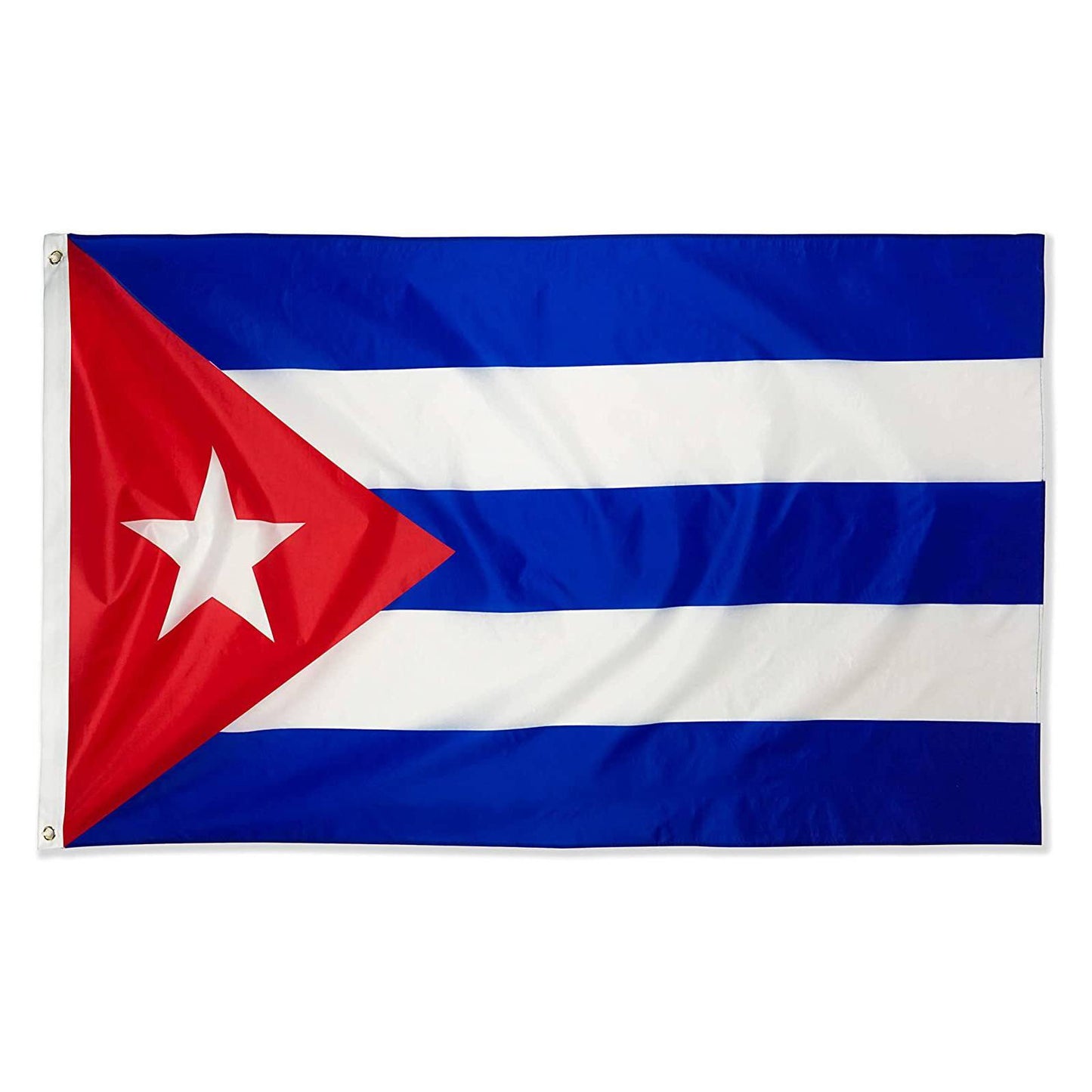 Large Cuba Cuban Flag Heavy Duty Outdoor 90 X 150 CM - 3ft x 5ft - Homeware Discounts