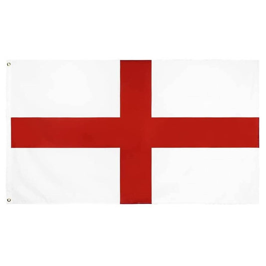 2-PACK Large England Flag St Georges Cross Heavy Duty Outdoor 90 X 150 CM - Homeware Discounts