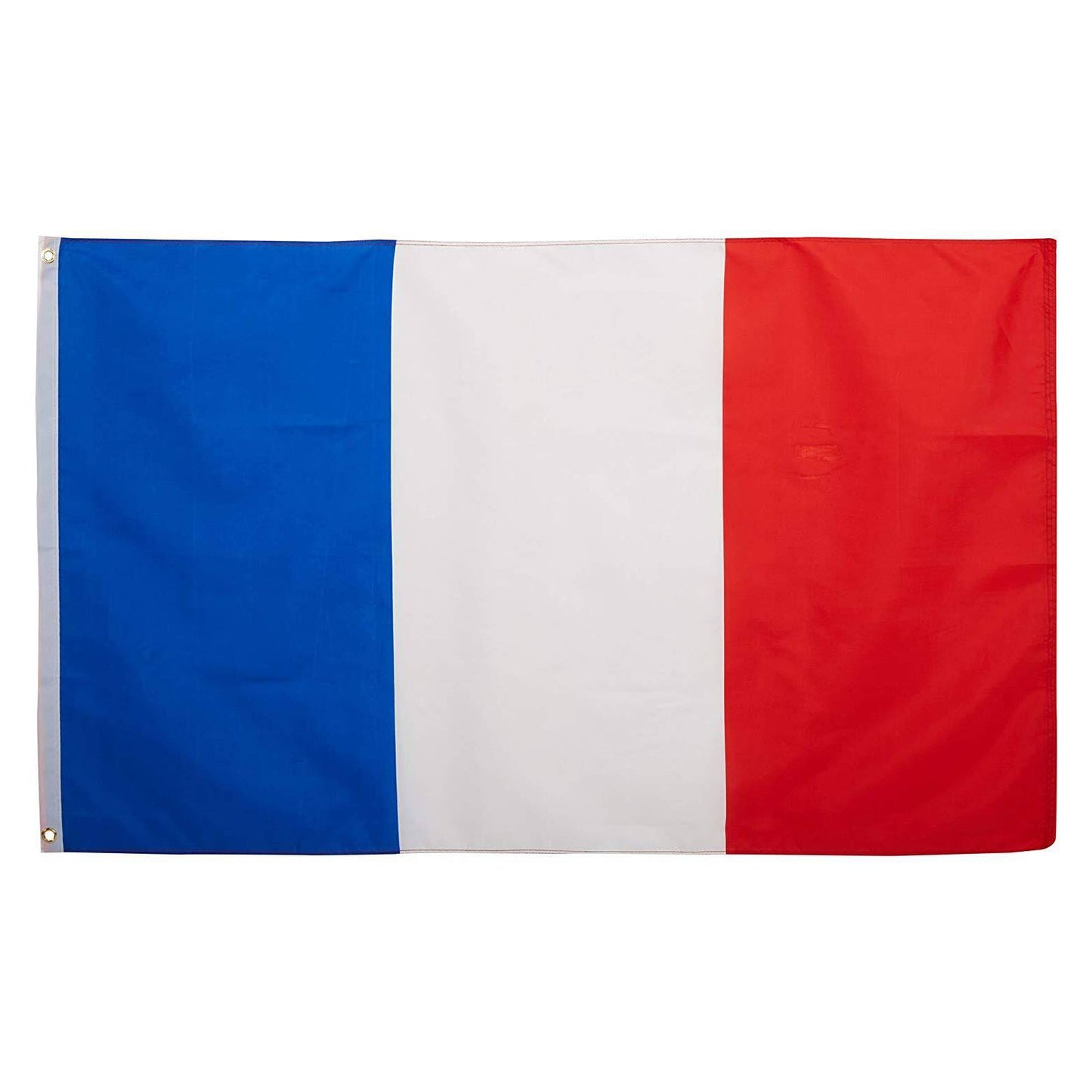 2-PACK Large French France Flag Heavy Duty Outdoor 90 X 150 CM - 3ft x 5ft - Homeware Discounts