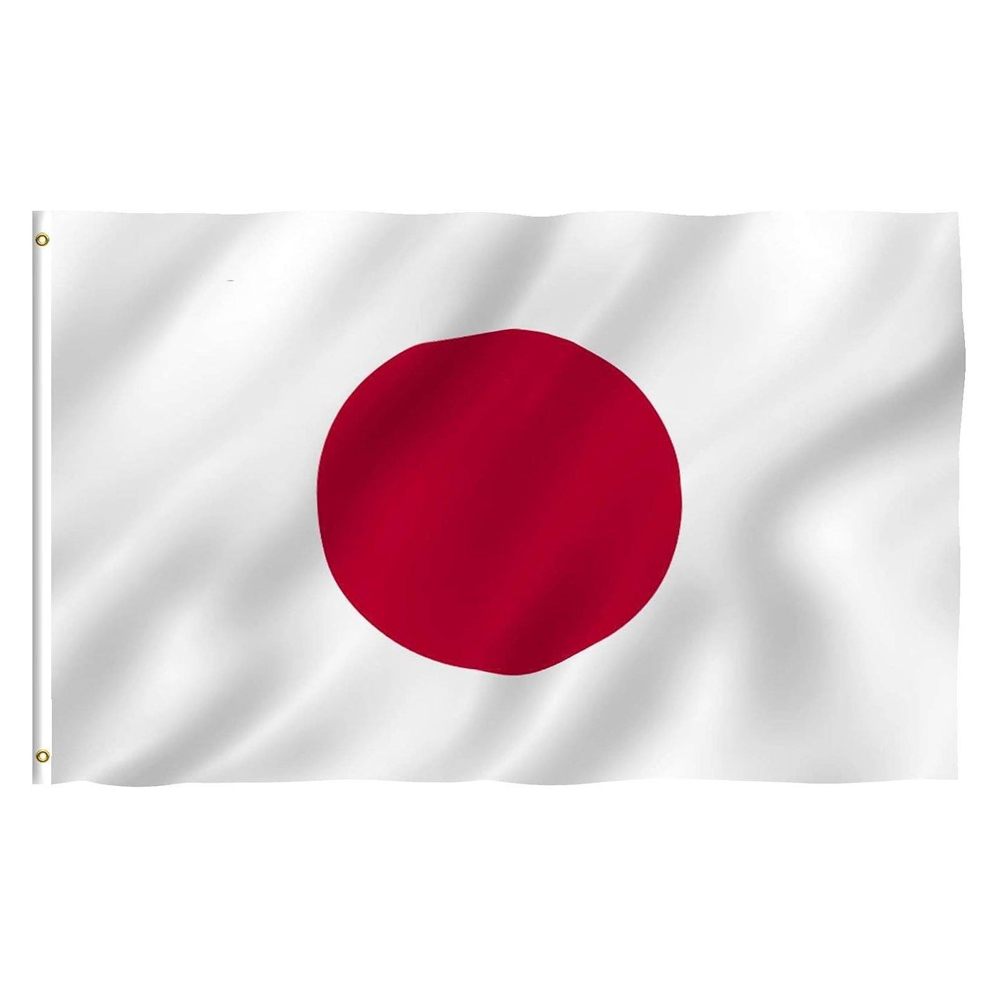 2-PACK Large Japanese Japan Flag Heavy Duty Outdoor 90 X 150 CM - 3ft x 5ft - Homeware Discounts