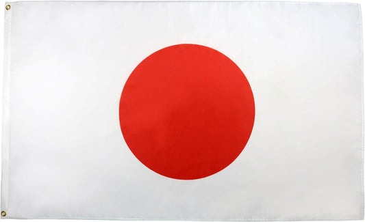 Large Japanese Japan Flag Heavy Duty Outdoor 90 X 150 CM - 3ft x 5ft - Homeware Discounts