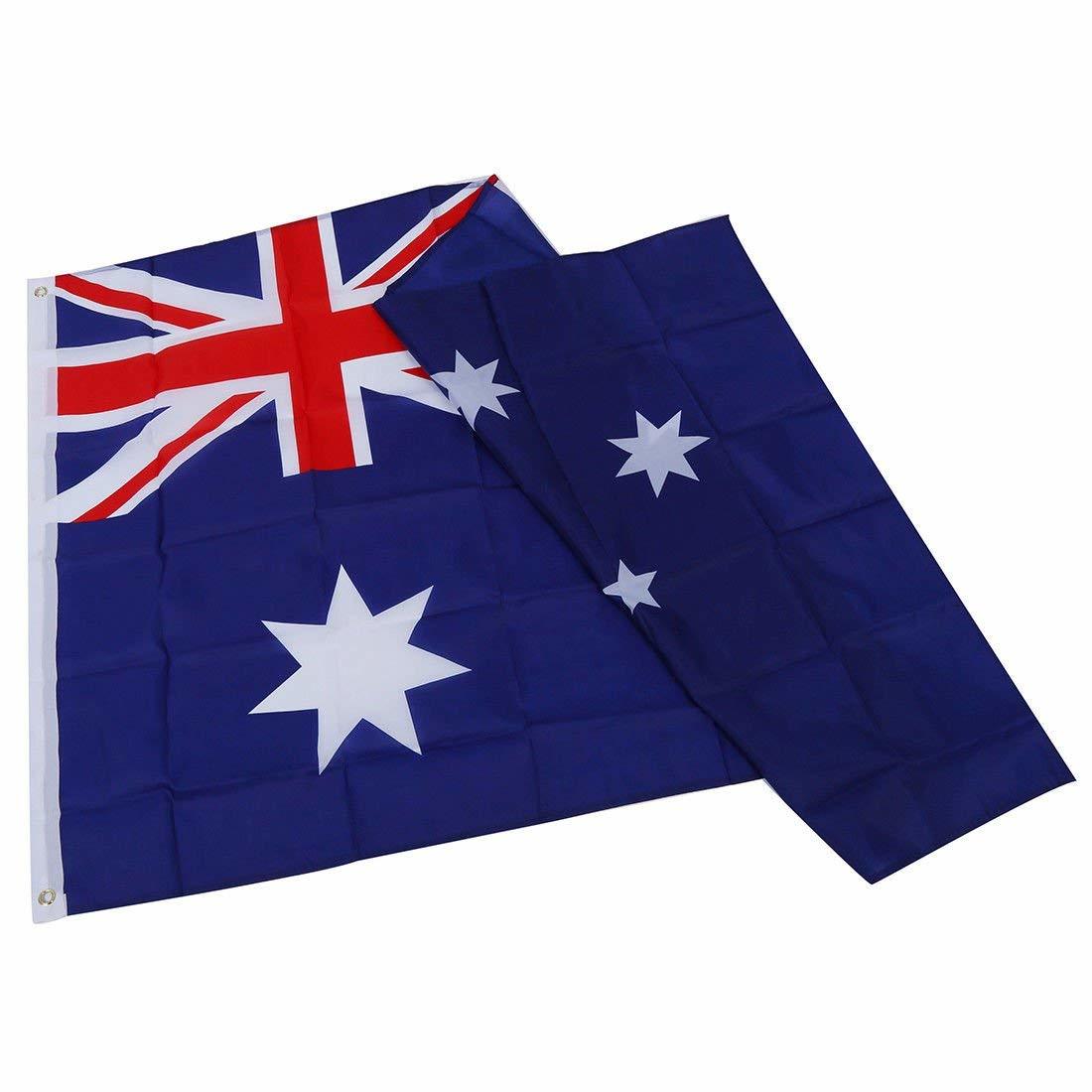 One Metre Australian Flag 54cm x 108cm - 1.8ft x 3.5ft - Homeware Discounts
