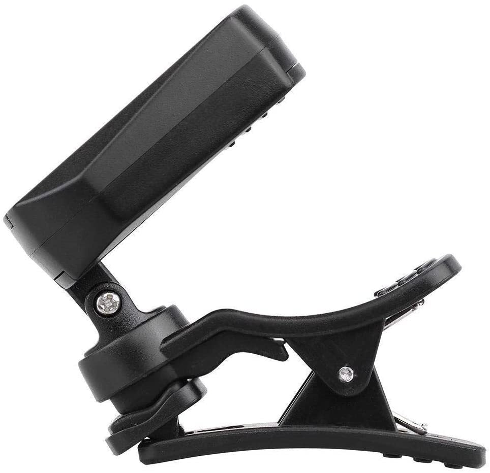 2-Pack Guitar Tuner Clip On Tuner for Electric Acoustic Guitars Bass Chromatic Violin Ukulele Rowin LT-23 - My Store