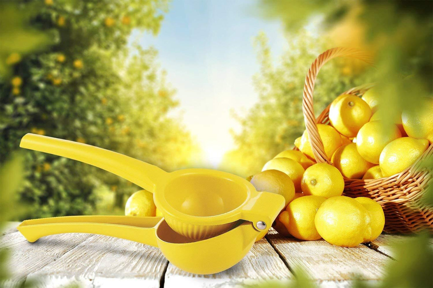 Premium Quality Metal Lemon Squeezer Handheld Juicer Presser Citrus Juice Lime - Homeware Discounts