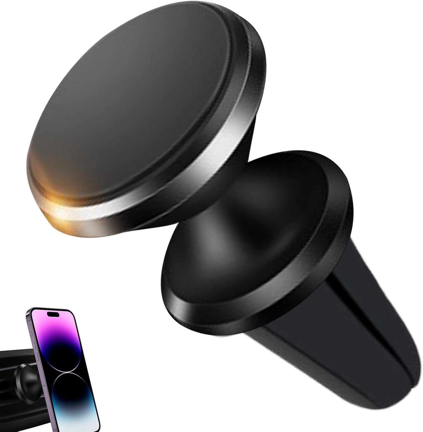 360 Degree Adjustable Magnetic Car Mount Universal Stick On Mount Dashboard Magnetic Phone Holder for Car Cell Phones - My Store