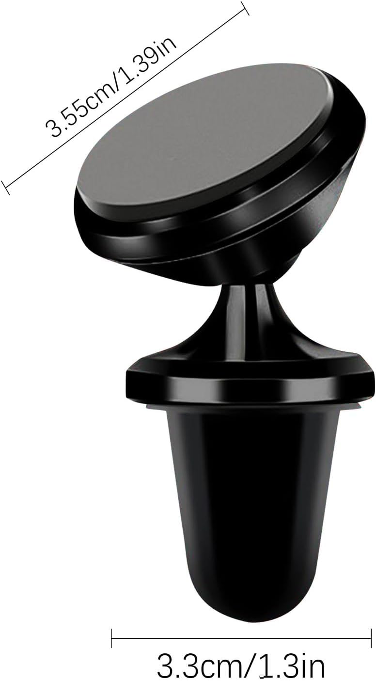 360 Degree Adjustable Magnetic Car Mount Universal Stick On Mount Dashboard Magnetic Phone Holder for Car Cell Phones - My Store