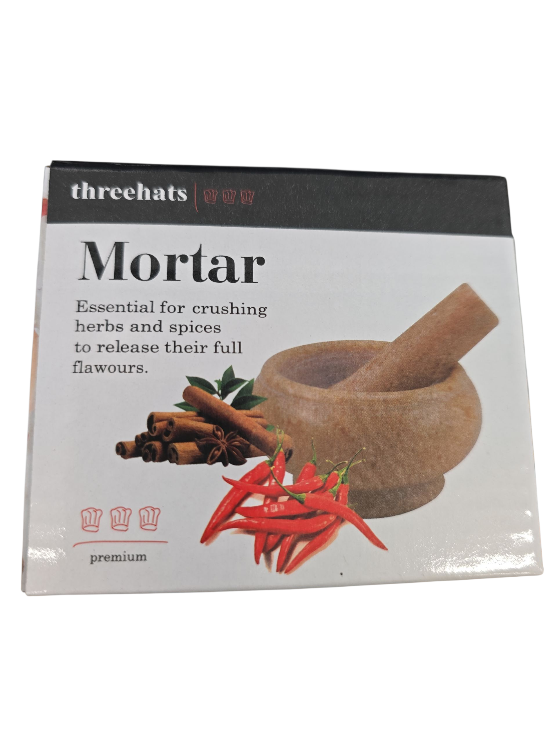 Small Heavy Duty Solid Granite Mortar & Pestle Set Unpolished Spice Grinder Grinding Bowl - My Store