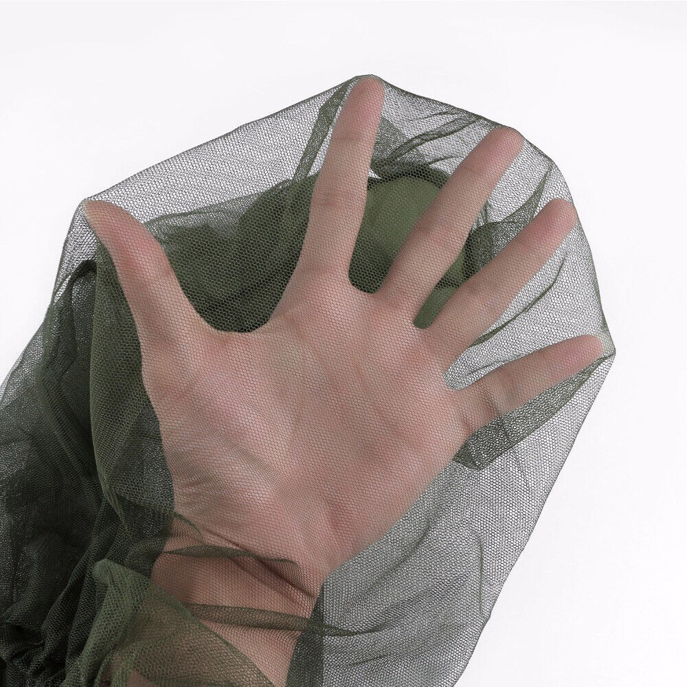 Mosquito Fly Head Net Headnet Camping Hiking Gardening Fruit Farm Job Camp - Homeware Discounts