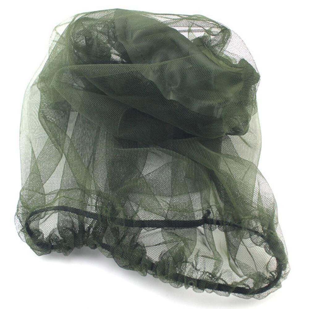 Mosquito Fly Head Net Headnet Camping Hiking Gardening Fruit Farm Job Camp - Homeware Discounts