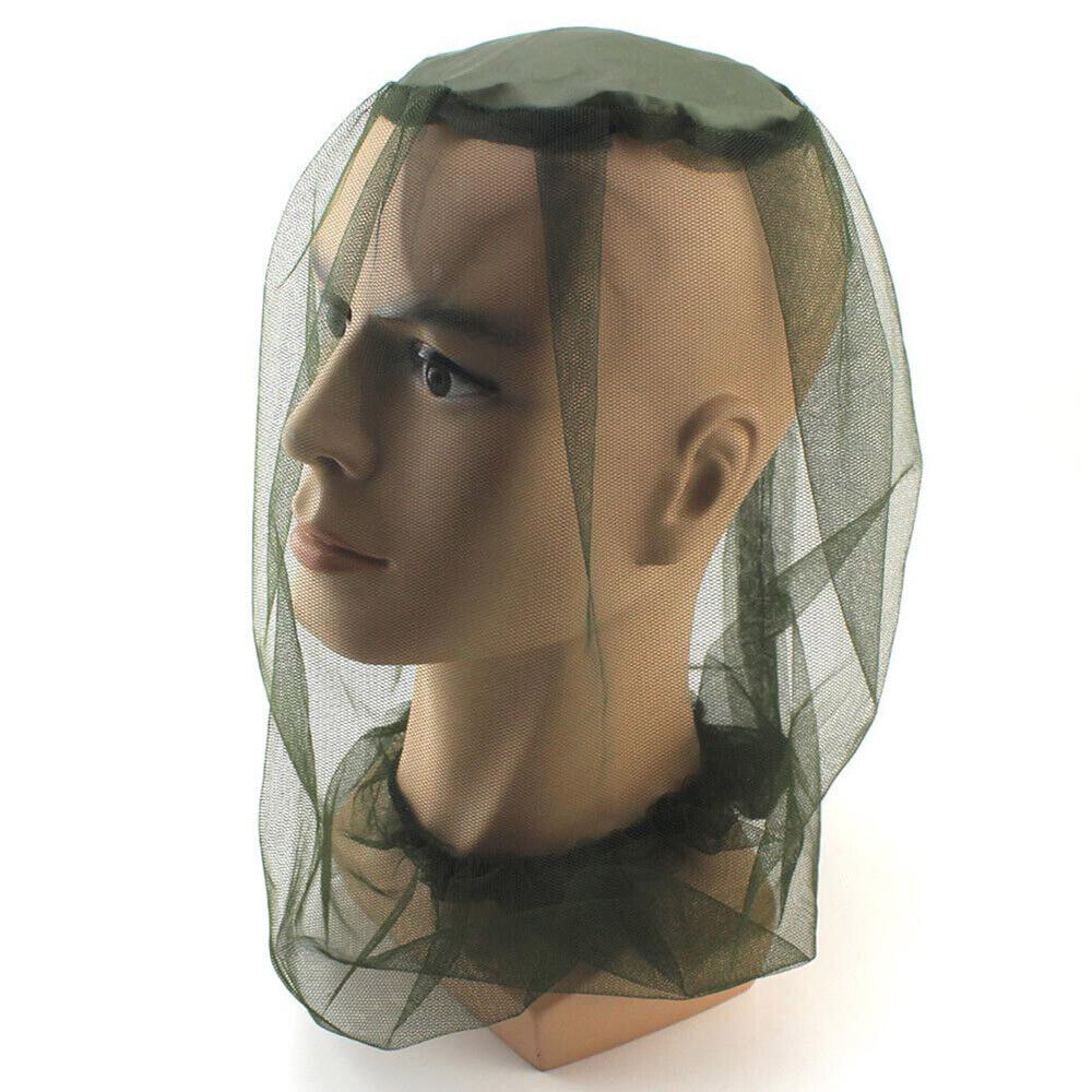Mosquito Fly Head Net Headnet Camping Hiking Gardening Fruit Farm Job Camp - Homeware Discounts