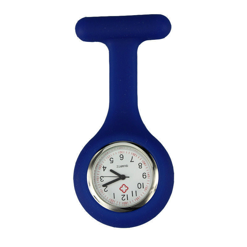 Silicone Nurse Watch Brooch Tunic Fob Nursing Nurses Pendant Pocket - Homeware Discounts