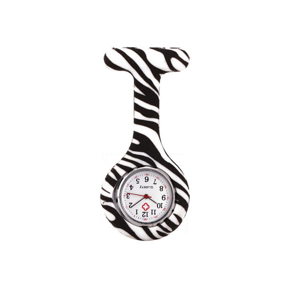 Silicone Nurse Watch Brooch Tunic Fob Nursing Nurses Pendant Pocket - Homeware Discounts