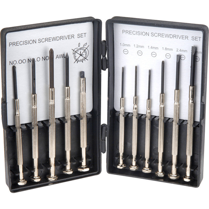 11 Precision Mini Screwdriver Set Phone Watch Jewellery Electronic Repair Tool - Homeware Discounts