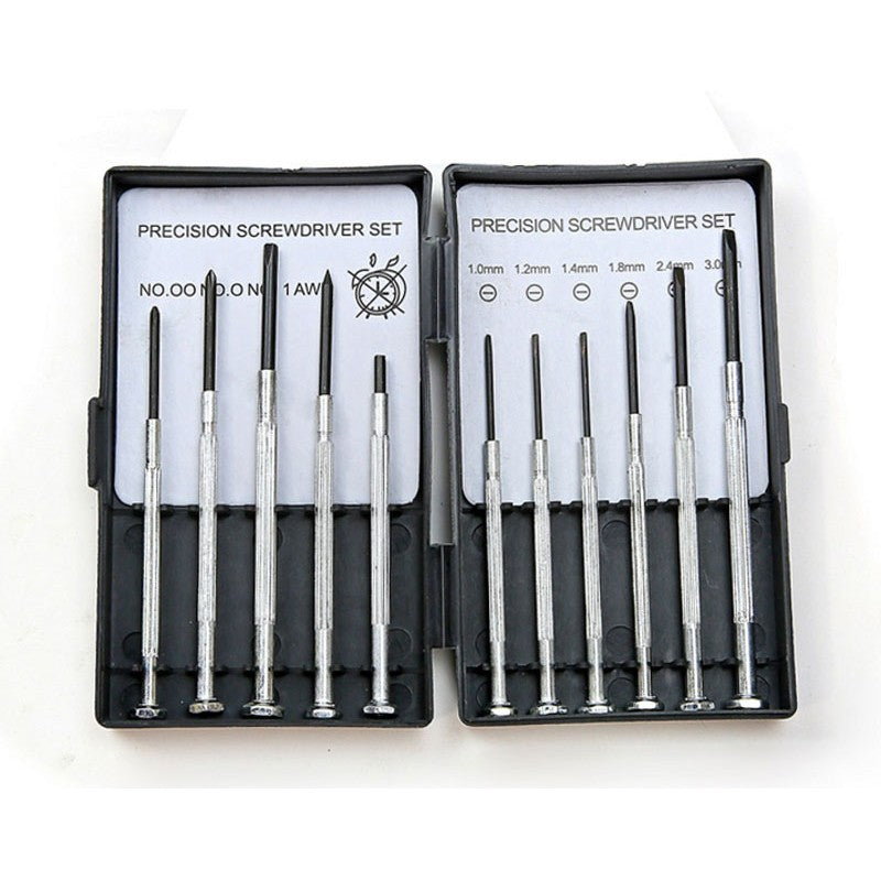11 Precision Mini Screwdriver Set Phone Watch Jewellery Electronic Repair Tool - Homeware Discounts