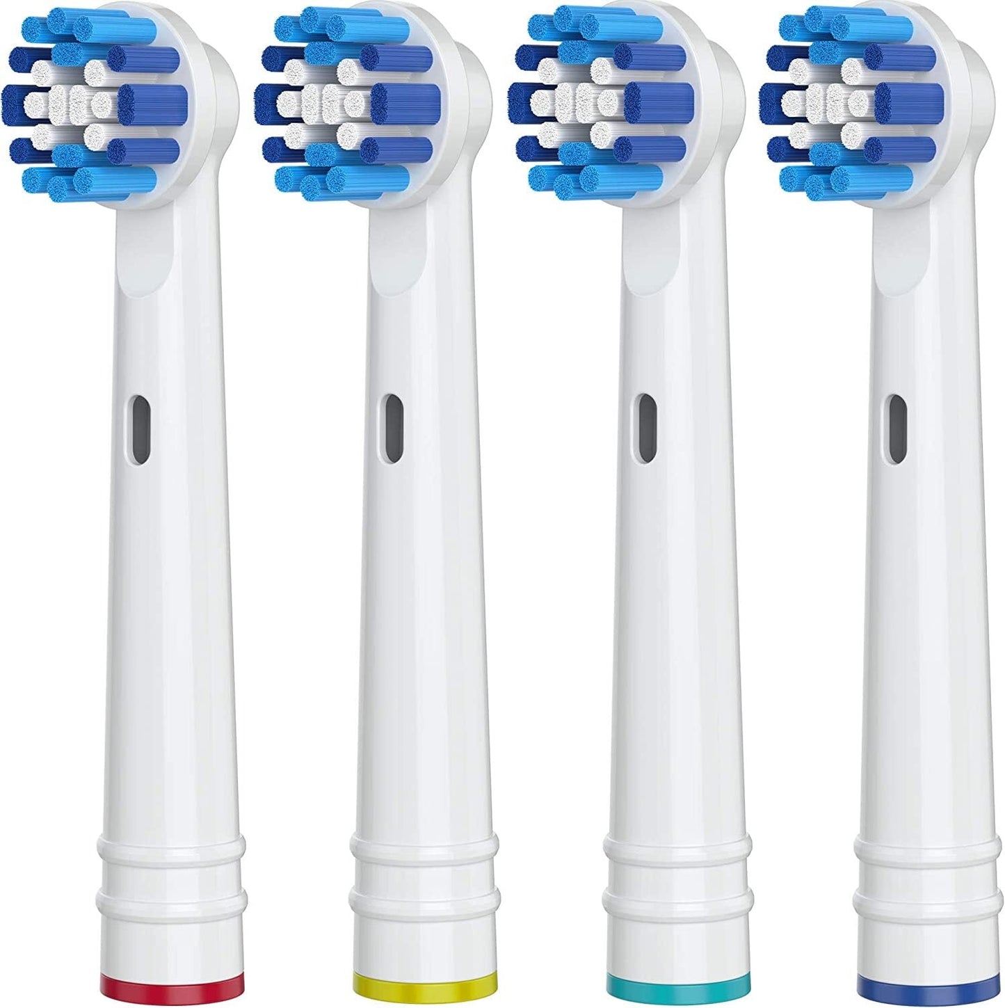 Replacement Toothbrush Heads 4 Pack for Oral B Electric Toothbrushes Precision Clean Oralb Braun Pro 1000 Sonic Clean Soft Sensitive Precision - Homeware Discounts