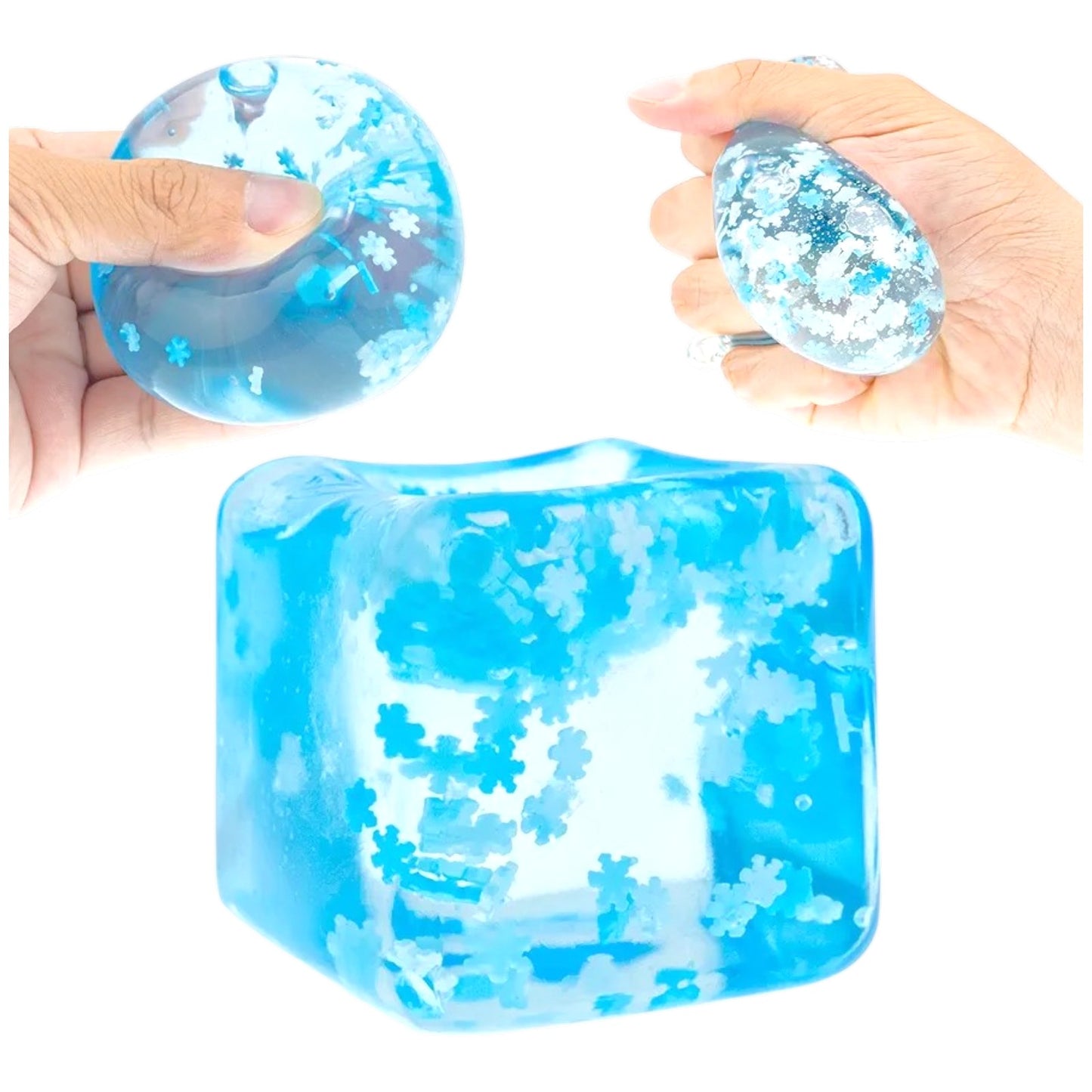 Nice Cube Squishy Swirl Sensory Squeeze Toy Stress Ball - Homeware Hobbies