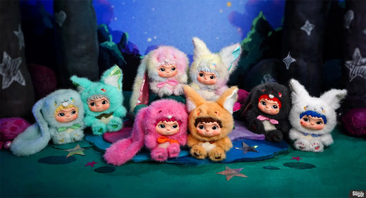 WAKUKU Fox & Bunny Trick or Treat Series Plush V2 Blind Box - My Store