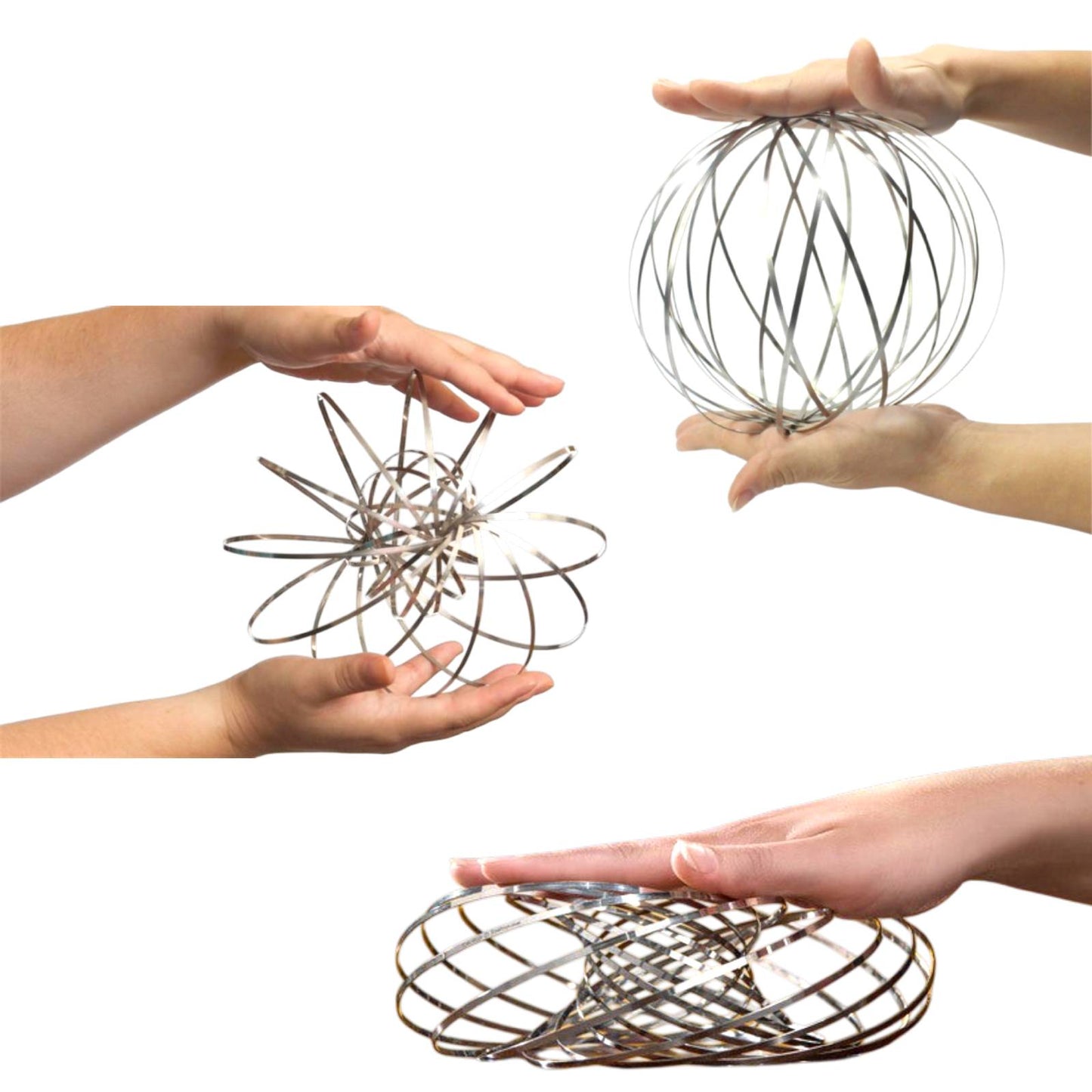 Toroflux Flow Ring Arm Slinky Magic Bracelet Spring Toy