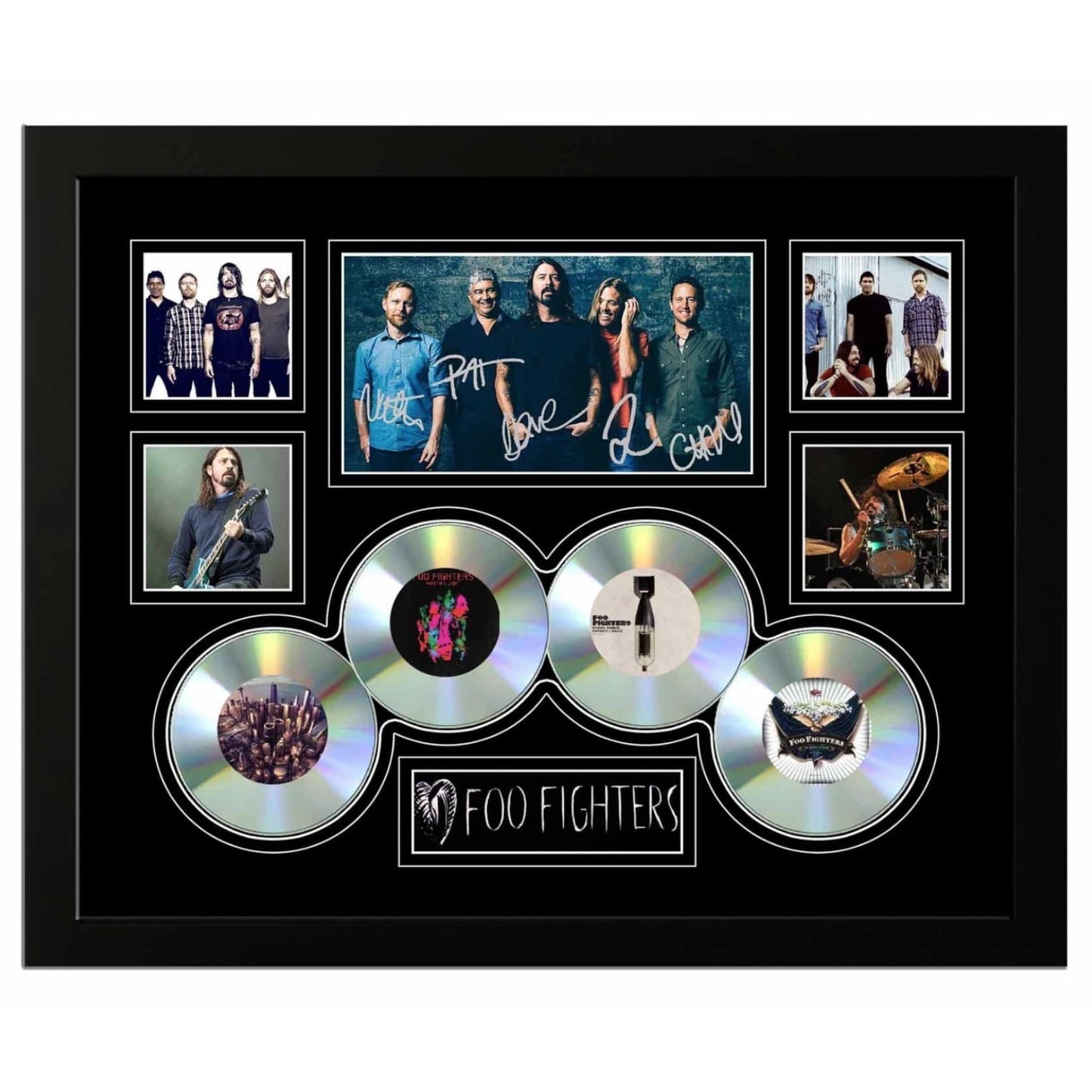 Foo Fighters Signed Limited Photo Memorabilia Frame - My Store