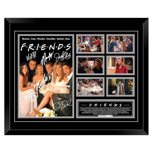 Friends TV Cast Signed 56CM x 46CM Wooden Frame MEMORABILIA - My Store