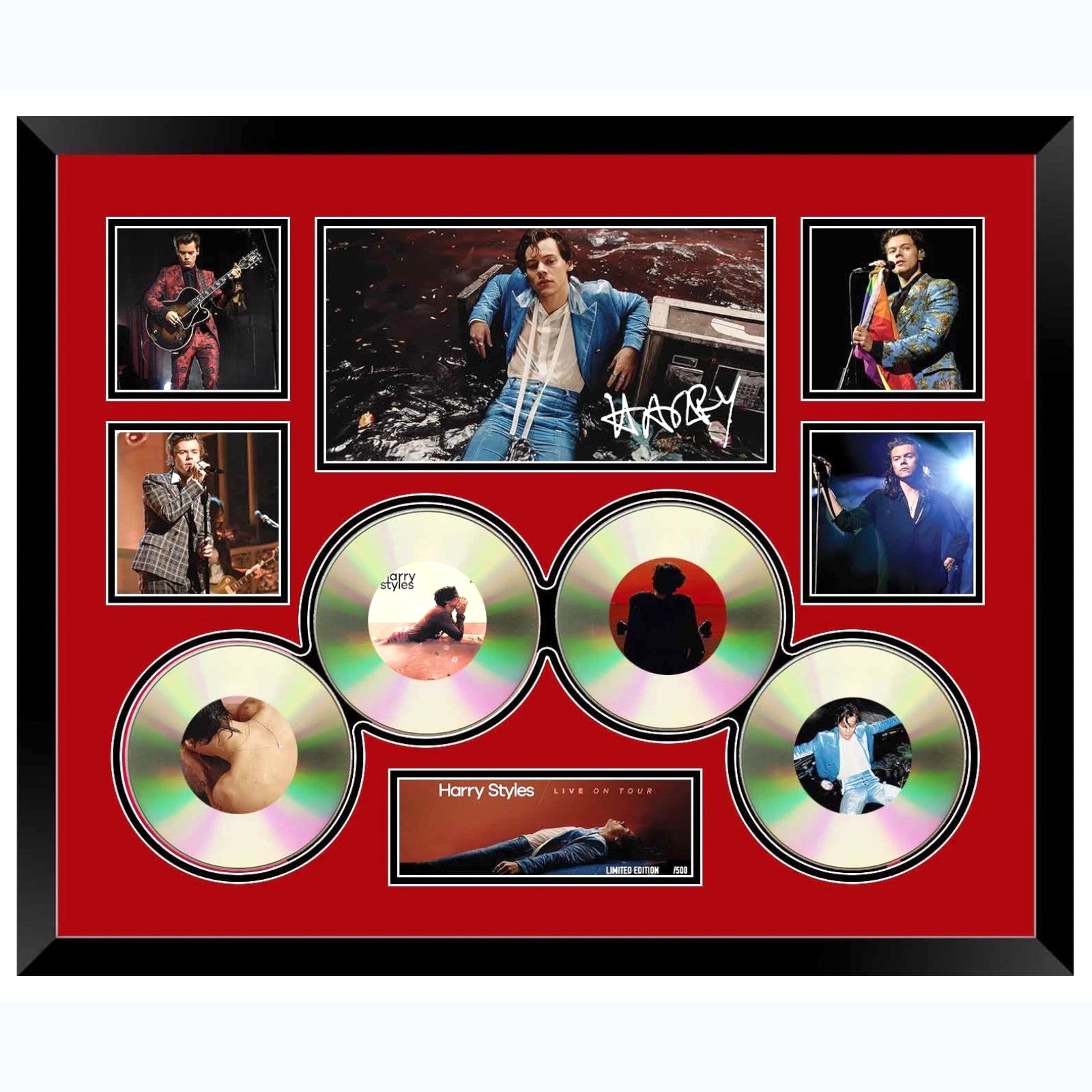 Harry Styles Live on Tour Signed Limited Photo Memorabilia Frame - My Store