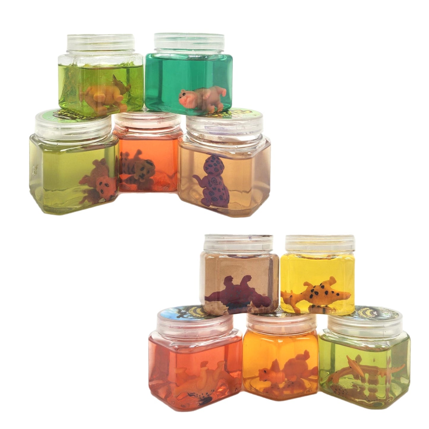 Safari Dinosaur Animal Slime - Non-Toxic - Homeware Discounts