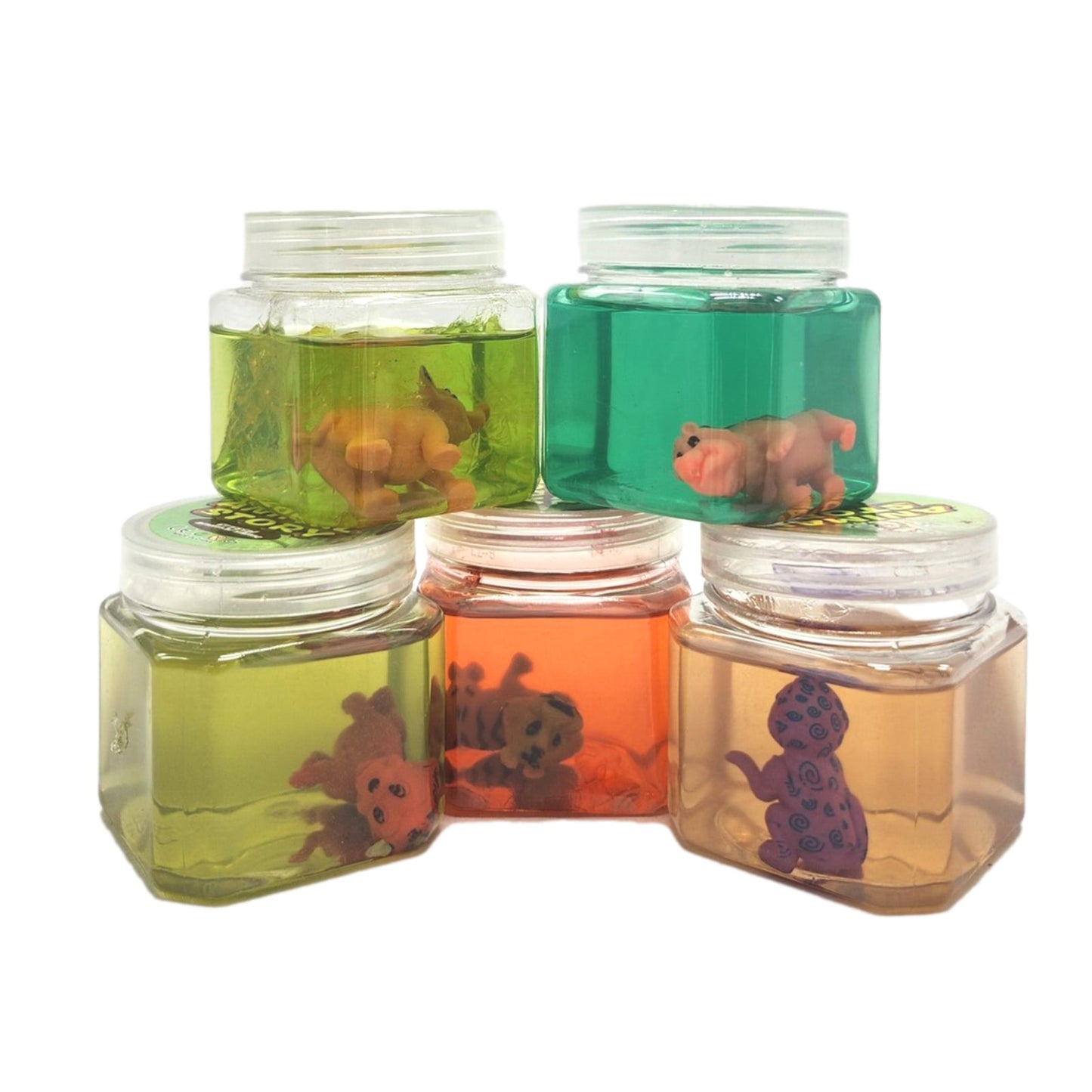 Safari Dinosaur Animal Slime - Non-Toxic - Homeware Discounts