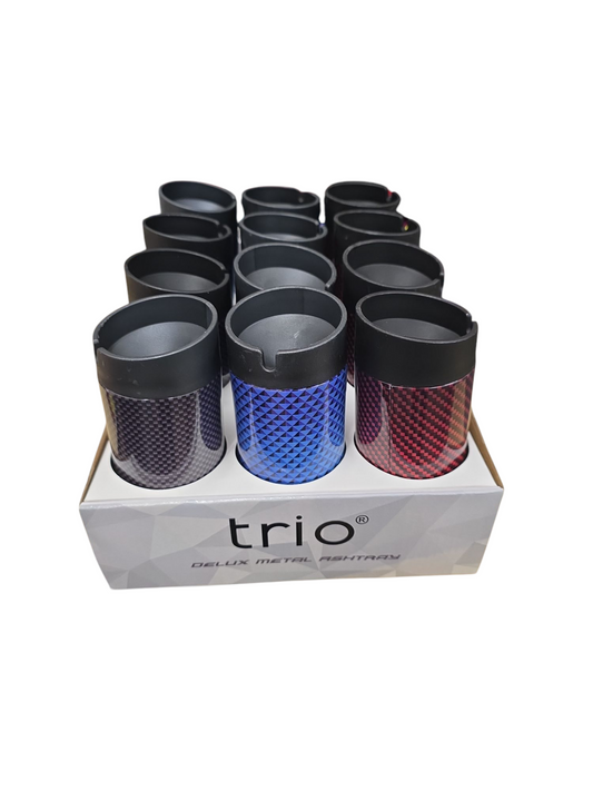 Car Ashtray Metal Can Lid Windproof Smokeless Stainless Steel Ash Tray Butt Bucket - My Store