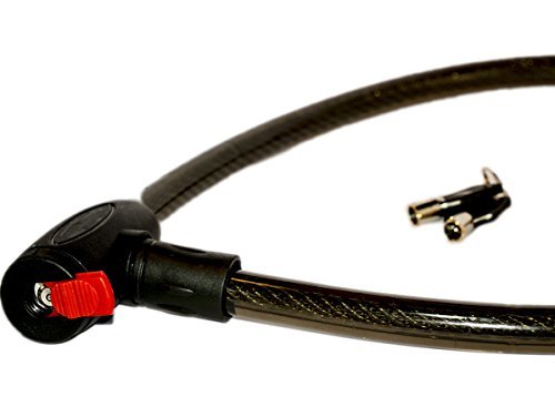 Bike code Lock Cable 4 Digit Resettable Combination Security Cable Lock Self Coiling Cable Lock Bike Bicycle - My Store