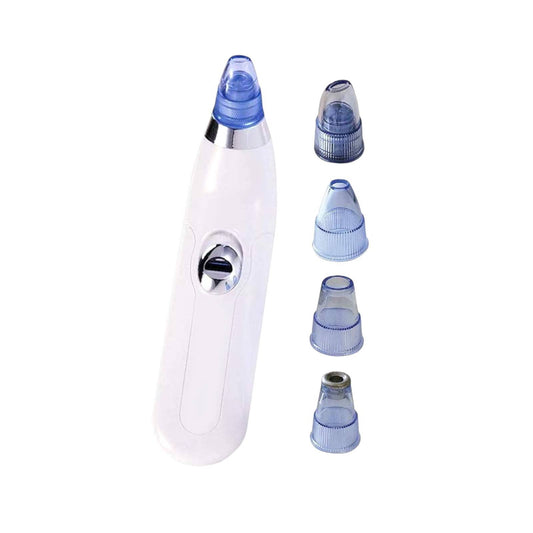 Derma Suction Blackhead Remover Pore Vacuum Cleaner, Facial Pore Cleanser Sucker Spot Pimple Whitehead Black Head Deep Suction - My Store