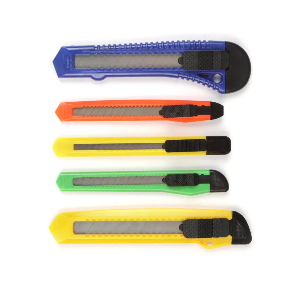 10-Pack Heavy Duty Box Cutter Utility Knife Construction Knife Exacto Knife - My Store