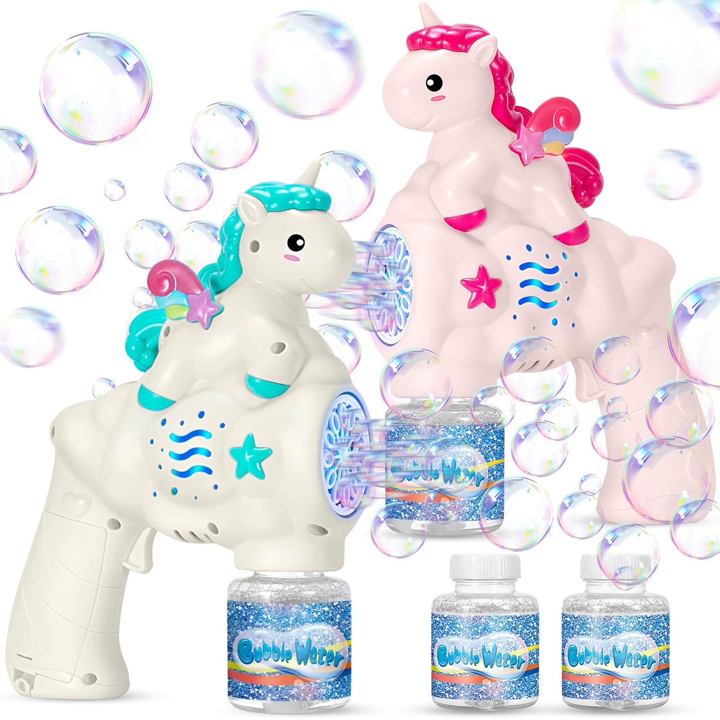 24cm Bubble Gun Bubble Maker Blower Blaster Bubble Machine Unicorn Bubble Machine - My Store